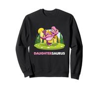 Ludique Daughtersaurus Dinosaur Lover Cute Kiddo Birthday Sweatshirt