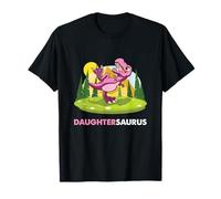 Ludique Daughtersaurus Dinosaur Lover Cute Kiddo Birthday T-Shirt