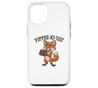 Ludique Western Yippee-KI-Yay Cartoon Fox Treasure I Coque pour iPhone 12/12 Pro
