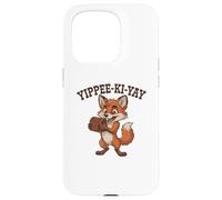 Ludique Western Yippee-KI-Yay Cartoon Fox Treasure I Coque pour iPhone 15 Pro
