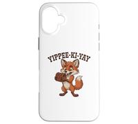 Ludique Western Yippee-KI-Yay Cartoon Fox Treasure I Coque pour iPhone 16 Plus