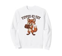 Ludique Western Yippee-KI-Yay Cartoon Fox Treasure I Sweatshirt