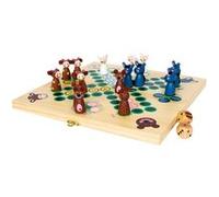 Small Foot Design – Jeu de ludo en bois – Animaux de la ferme – 6257 Ivoire G