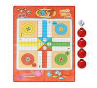 Ludo Traditional Board Brain Game Serpents et échelles Ludo Game Set pour Tous Les âges