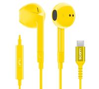 LUDOS FEROX Écouteurs USB C, Garantie 5 Ans, Ecouteurs USB Type-C Filaires | Casque avec Microphone, Compatible avec iPhone 17 16 15 Pro Max Plus Air iPad Pro Samsung Galaxy S25 S24 S23 S22 S21 S20
