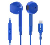 LUDOS FEROX Écouteurs USB C, Garantie 5 Ans, Ecouteurs USB Type-C Filaires | Casque avec Microphone, Compatible avec iPhone 17 16 15 Pro Max Plus Air iPad Pro Samsung Galaxy S25 S24 S23 S22 S21 S20