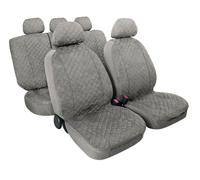 Ludovic Set Liners Coordonnées en Microfibre Gris 2 Avant 2 Arrière