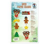 Ludwig Baehr Ursus 21620099 - Chaînes en Papier décoratives Bastelset Rentier pour 2 chaînes d'environ 75 cm chacune, comme décoration d'intérieur pour la période de Noël