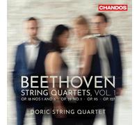 Ludwig van Beethoven – Quatuors à cordes Vol. 1 – CD – NAXOS