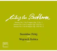 Beethoven : Sonates pour violoncelle n° 1, 4 et 5. Firlej, Kubica.