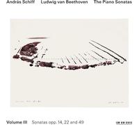 Schiff – Beethoven : Sonates pour piano, vol. 3 – Op. 14, 22 et 49 – CD
