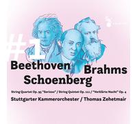 Stuttgarter Kammerorchester – Beethoven/Brahms/Schoenberg – 2 vinyles (LP) – Neuf