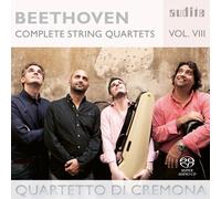 Quartetto di Cremona – Ludwig van Beethoven : Intégrale des quatuors à cordes Vol. 8 – NAXOS