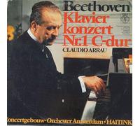 Ludwig van Beethoven - Beethoven : Klavierkonzert Nr.1 C-dur , Claudio Arrau am Klavier , Vinyl LP
