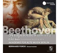 Akademie für Alte Musik Berlin & Bernhard Forck – Symphonies n°1 et 2 (Ludwig van Beethoven) – CD