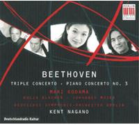 Beethoven – Concerto pour piano n°3 / Triple concerto – DSO / Nagano – Edel