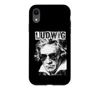 Ludwig Van Beethoven Compositeur Amusant Musique Pop Art rétro Coque pour iPhone XR