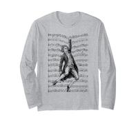 Ludwig Van Beethoven Compositeur drôle Partition Musicien Manche Longue
