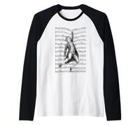 Ludwig Van Beethoven Compositeur drôle Partition Musicien Manche Raglan
