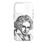 Ludwig Van Beethoven Compositeur Musique Classique Pianiste Art Coque pour iPhone 16 Pro