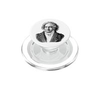 Ludwig Van Beethoven Compositeur Musique Classique Pianiste Art PopSockets PopGrip pour MagSafe