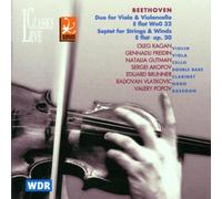 Ludwig van Beethoven - Ed. Oleg Kagan, vol.XXVI - Duo pour alto & violoncelle / Septuor pour quatuor à cordes & vents