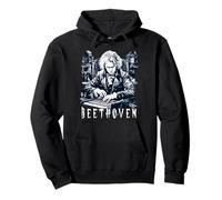 Ludwig Van Beethoven Génie de la Musique Classique Sweat à Capuche