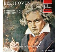 Ludwig van Beethoven - Gewandhausorchester Leipzig , Franz Konwitschny - Symphonie Nr. 1 Und Nr. 2 - Fontana - 200 100 WGL