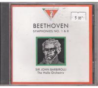 Ludwig van Beethoven , Hall Orchestra , Sir John Barbirolli - Beethoven Symphonies 1 & 8 (Barbirolli / Halle Orchestra) [UK Import]