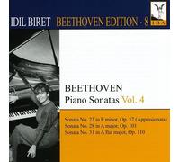 Idil Biret – Beethoven Edition Vol. 8 : Sonates pour piano – CD – Import (NAXOS)