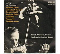 Ludwig van Beethoven - Kreutzer-Sonate & Frühlings-Sonate, Y. Menuhin (Violine), H. Menuhin (Klavier) [Vinyl LP]