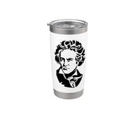 Ludwig van Beethoven Orchestre de musique classique Gobelet isotherme en acier inoxydable double paroi