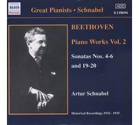 Artur Schnabel – Sonates pour piano Vol. 2 – Import – NAXOS