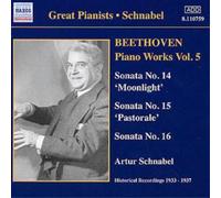 Ludwig van Beethoven Piano Works Vol. 5 (Schnabel) (CD) Album