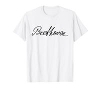 Ludwig Van Beethoven Signature Composer Musique Classique Art T-Shirt
