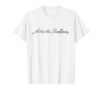 Ludwig Van Beethoven Signature Composer Musique Classique Art T-Shirt