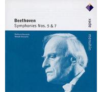 Ludwig van Beethoven Symphonies Nos. 5 and 7 (Menuhin, Sinfonia Varsovia) (CD)