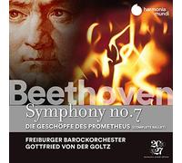 Beethoven: Symphonie Numéro 7 Ludwig Van Beethoven (Compositeur), Gottfried Von Der Goltz (Chef d'orchestre), Freiburger Barockorchester (Interprète)