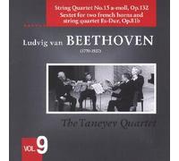 Ludwig van Beethoven - The Taneyev Quartet: Vol.9