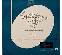 Ludwig van Beethoven - Violinkonzert D-dur Op.61 [Vinyl LP]
