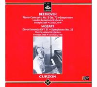 Ludwig Van Beethoven-Wolfgang Amadeus Mozart : Clifford Curzon, Piano