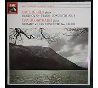 Ludwig van Beethoven, Wolfgang Amadeus Mozart, Emil Gilels, David Oistrach - Piano Concerto No. 4, Violin Concerto No. 3