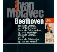 Ludwig Von Beethoven - Sonates pour piano "Pathétique", "Clair de lune", "Les Adieux"