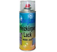 LudwigLacke Peinture en spray pour radiateur RAL 9005 Noir profond mat 400 ml