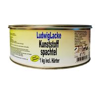 LudwigLacke Spatule en plastique 1 kg avec durcisseur