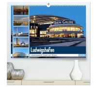 Ludwigshafen - Lebenswerte Stadt am Rhein (hochwertiger Premium Wandkalender 2026 DIN A2 quer), Kunstdruck in Hochglanz: Ludwigshafen. Die junge Stadt am Rhein hat viel zu bieten