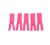 Lueao Cqinju-Fermeture Eclair Mini Doll Vêtements Fermeture à glissière à la Main Couture à la Main Couture Scrapbooking Applique, 5pcs / Lot, Robuste et Durable (Color : Rose, Size : Minimum 6cm)