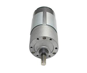 Lueao Cqinju-Moteur DC 12V 330/550 / 1650RPM Gear Gear Brosse de Carbone Couple High CC DC Agrandir Moteur, efficacité de Transmission élevée (Speed(RPM) : 1650rpm)