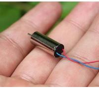 Lueao Cqinju-Moteur DC 4pcs 716 7mm * 16mm Mini sans Noyau DC Moteur 3. 7V 40000RPM Moteur à Drone Ultra-Haute Vitesse DIY RC Drone, efficacité de Transmission élevée