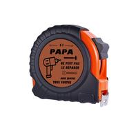 Lueaurra Cadeau Fete des Peres pour Papa, Mètre à Ruban pour Papa, Cadeau d'anniversaire Noël pour Papa, Mètre à Ruban de 5 Mètres en Cuir Véritable Cadeau pour Papa